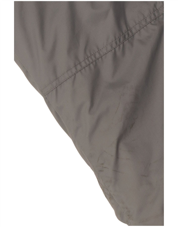 Adidas Chaqueta cortavientos para hombre UK 42/44 Grande Gris Poliamida