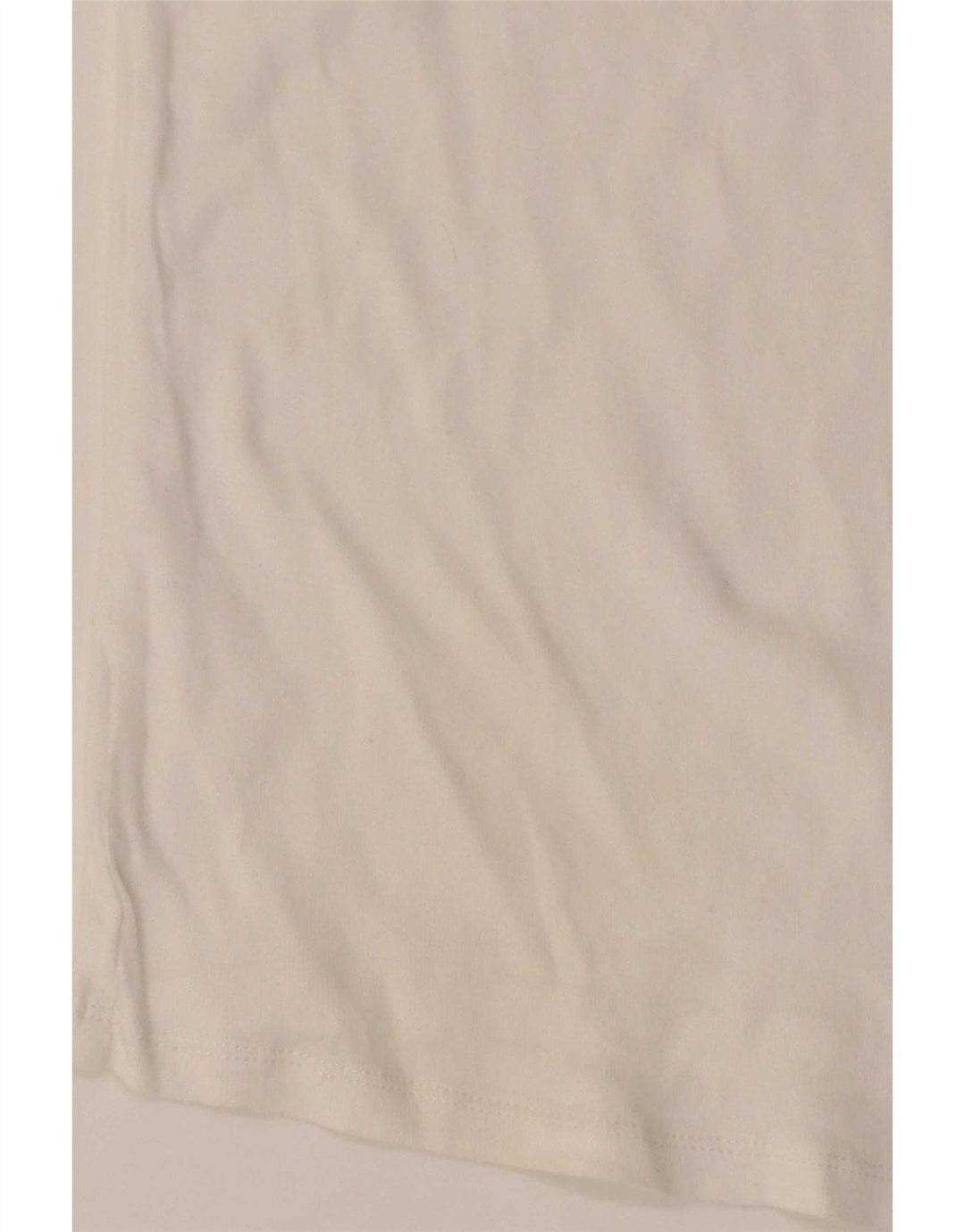 Zara Mujer Chaleco Top UK 12 Medium Blanco