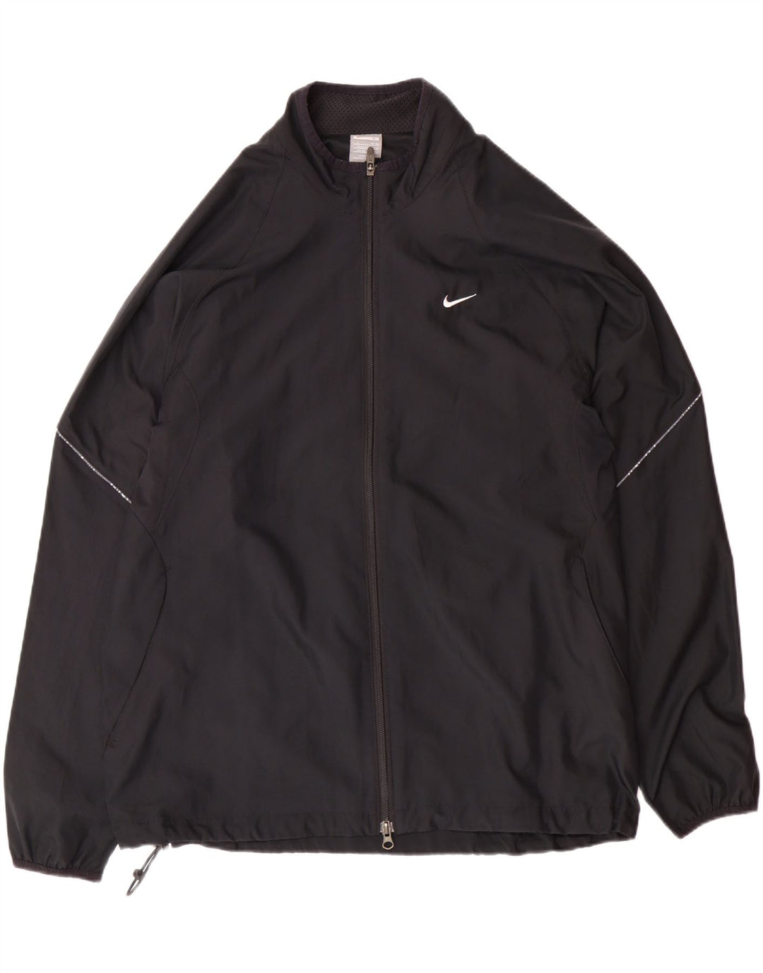 NIKE Chaqueta impermeable para hombre UK 42/44 Grande Poliéster negro