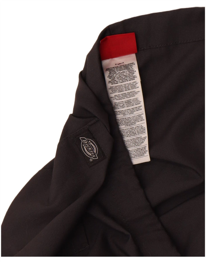 Dickies Pantalones Rectos Para Hombre Pequeños W29 L31 Poliéster Gris