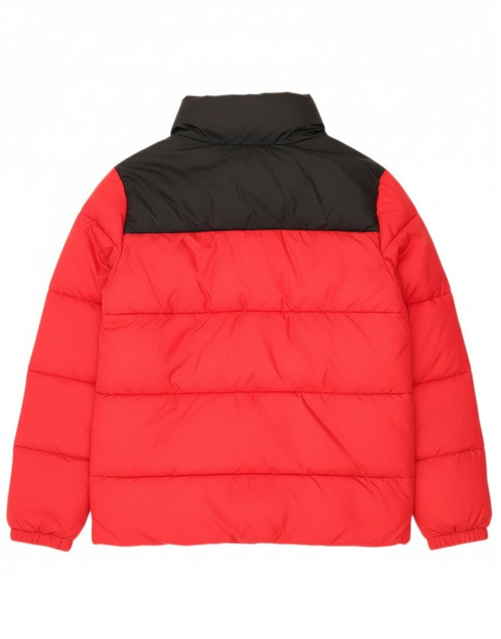 Columbia Chaqueta acolchada para niño 14-15 años Grande Rojo Colorblock Poliéster