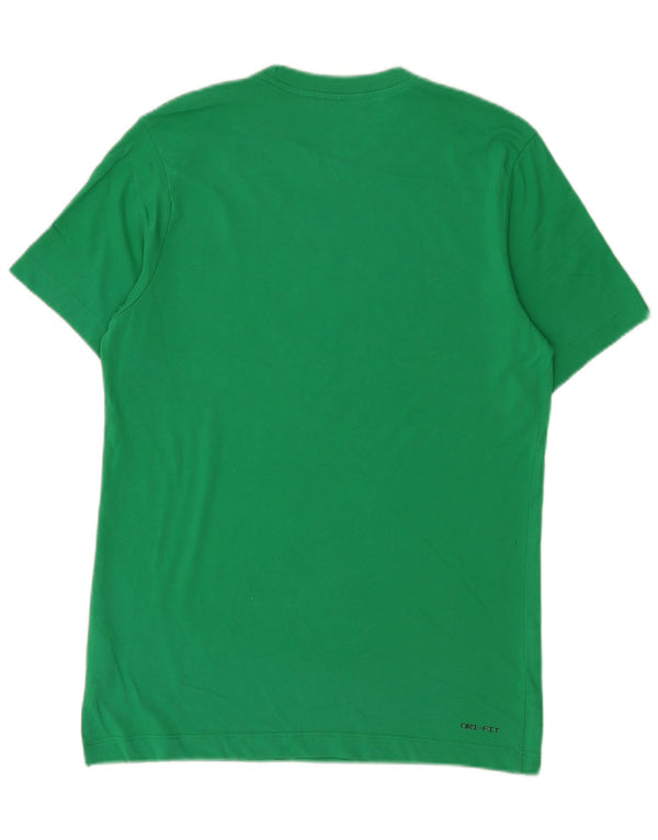 Jordan - Camiseta gráfica para hombre, talla pequeña, algodón verde