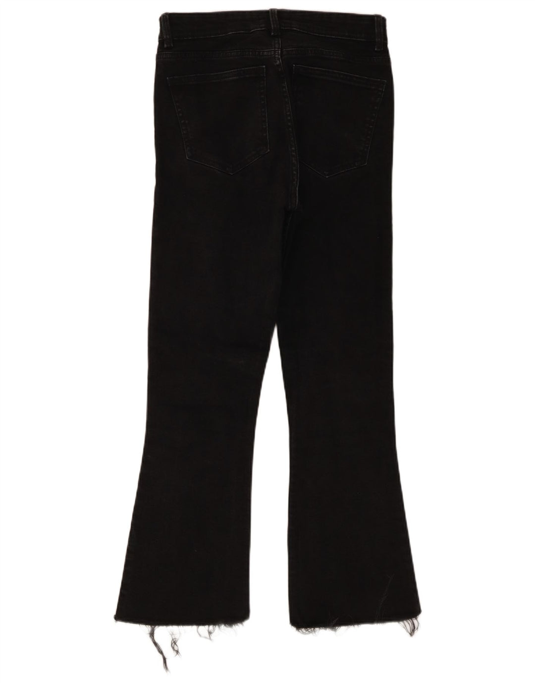 Zara Vaqueros Bootcut para Mujer EU 38 Small W28 L27 Negro