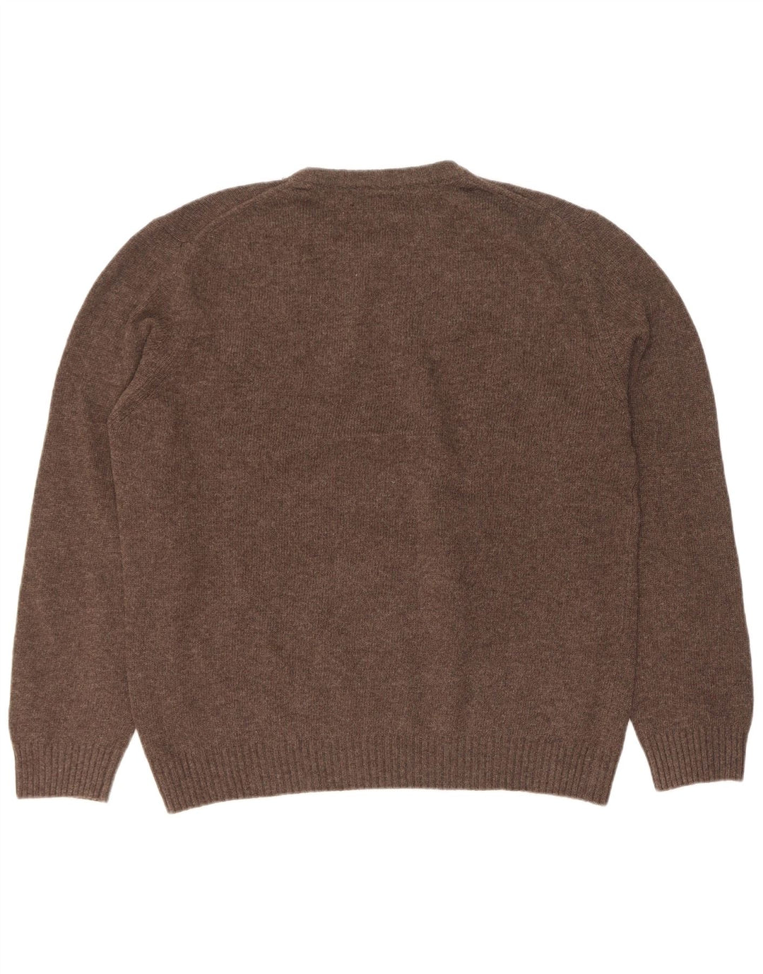 Marlboro Classics Jersey De Cuello Redondo Para Hombre XL Lana Marrón