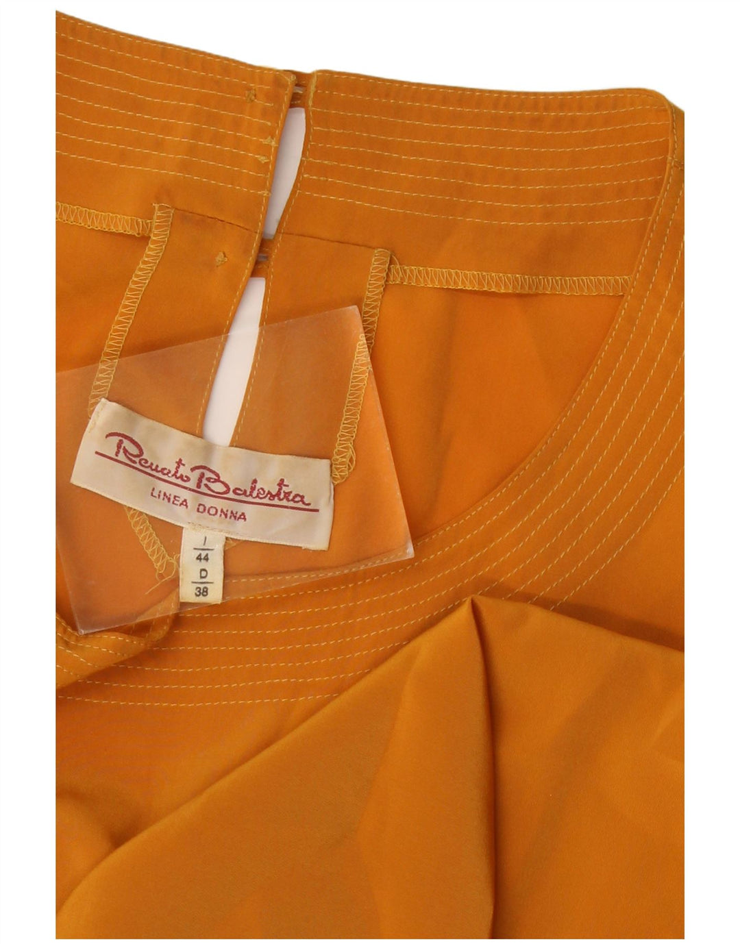 RENATO BALESTRA Blusa Mujer IT 44 Medio Naranja