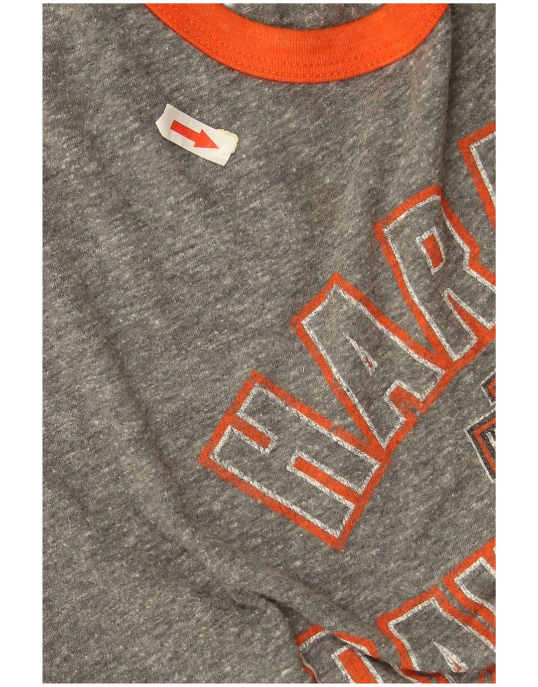 Harley Davidson Top gráfico para mujer manga 3/4 UK 46 Large Grey Colourblock