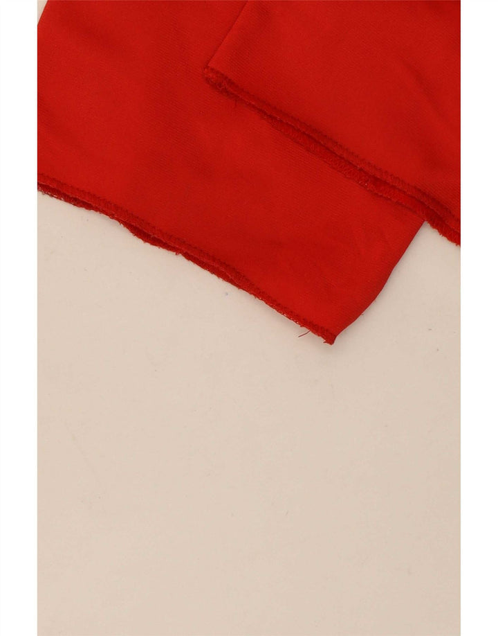 Champion Chándal completo con gráfico para hombre, poliéster color block, pequeño, rojo