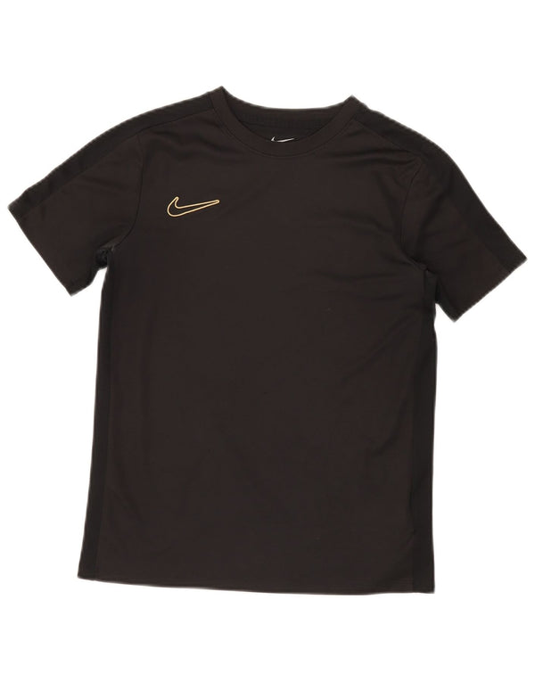 NIKE Camiseta Dri Fit para niños 12-13 años Grande Poliéster Negro