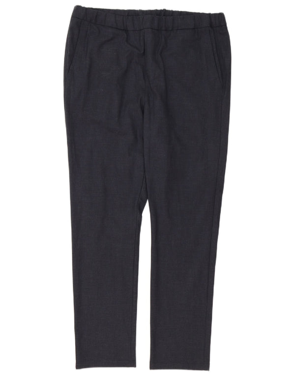 Jack & Jones Mens Premium Slim Chino Pantalones XL W38 L30 Azul Marino Cuadros