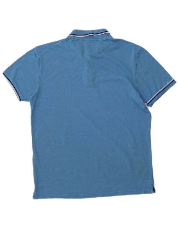 CHAMPION Polo para hombre pequeño azul