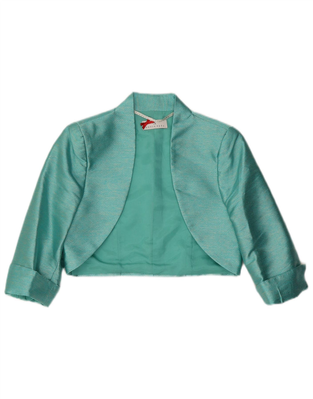 Conjunto de 2 piezas para mujer US 8 Poliéster turquesa mediano