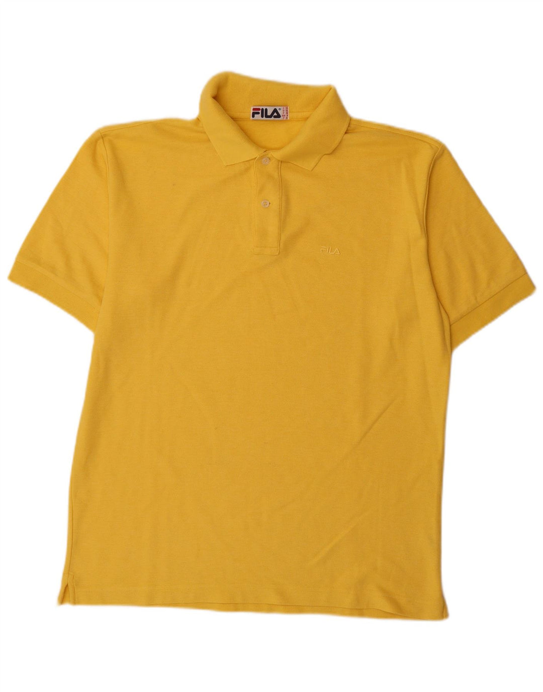 Polo Fila Hombre IT 50 Algodón Amarillo Medio