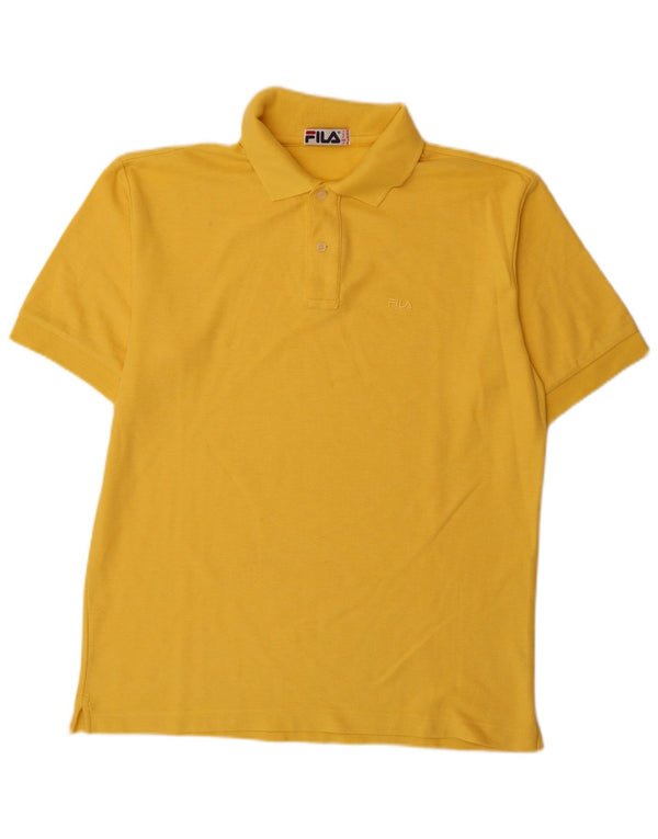 Polo Fila Hombre IT 50 Algodón Amarillo Medio