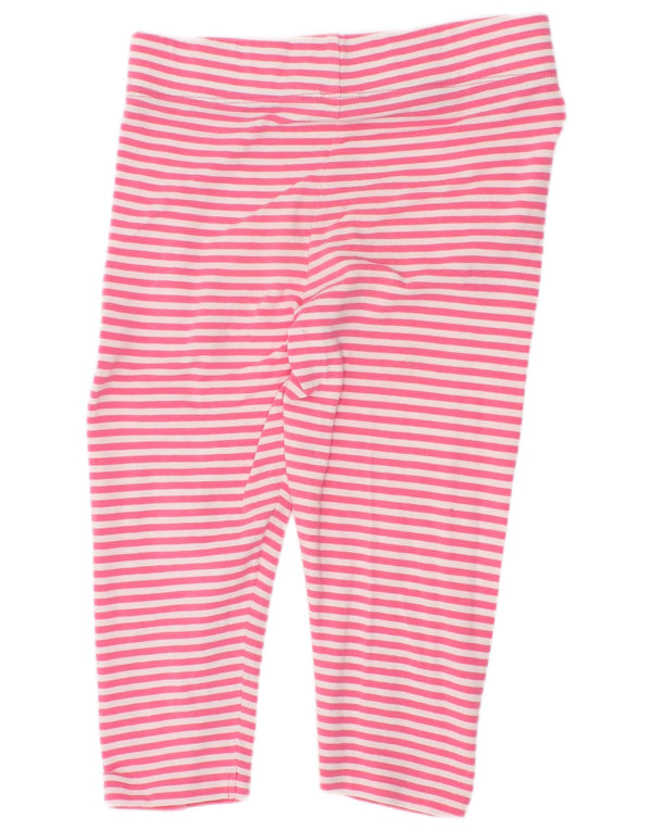 Boden Leggings para niña 6-7 años Algodón a rayas rosa