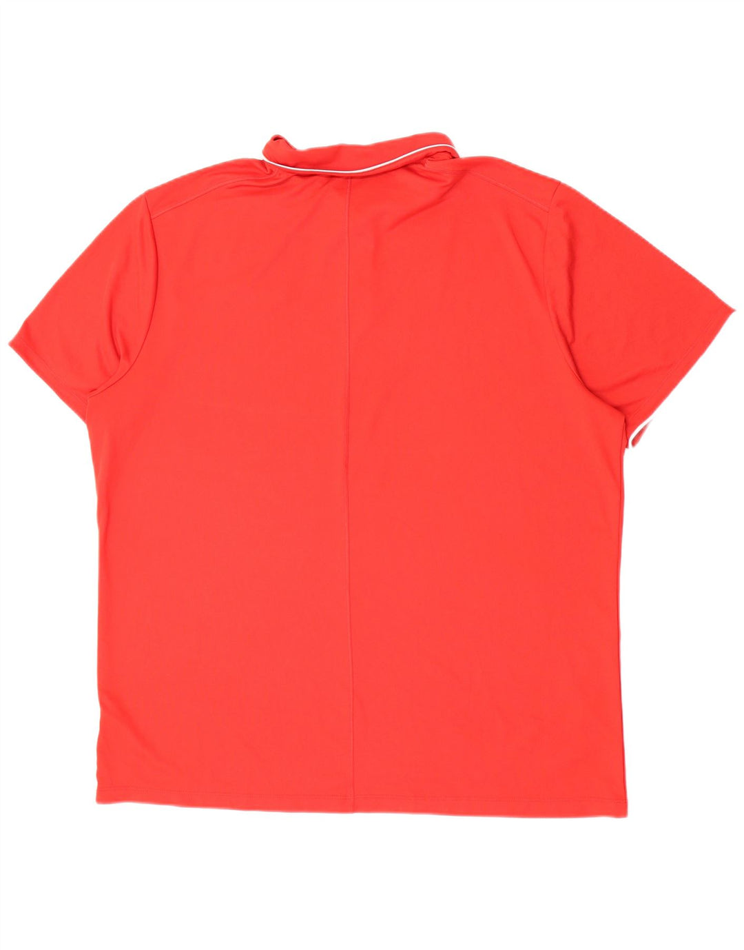 Polo Nike de corte regular para hombre, 2XL, poliéster rojo