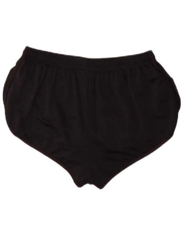 Diadora Shorts deportivos gráficos para mujer UK 44 Poliéster geométrico negro grande