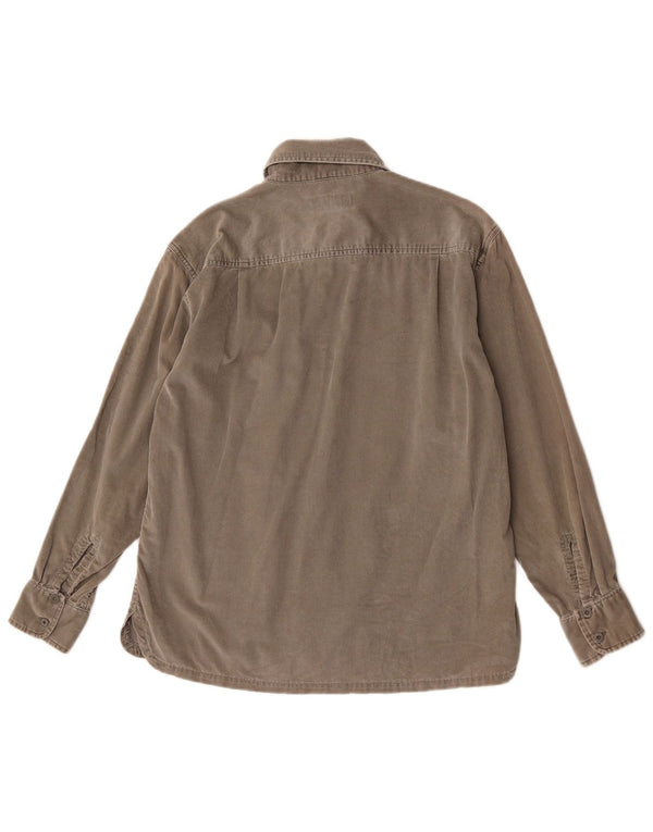 Camisa De Pana Wrangler Hombre Gris Medio