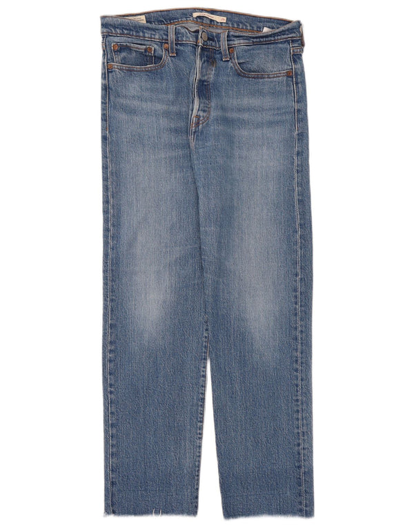 Vaqueros Levi's Mujer Wedgie Rectos W29 L28 Algodón Azul