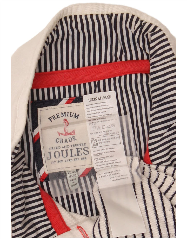 JOULES Sudadera para mujer Jumper UK 14 Medium Off White Stripes