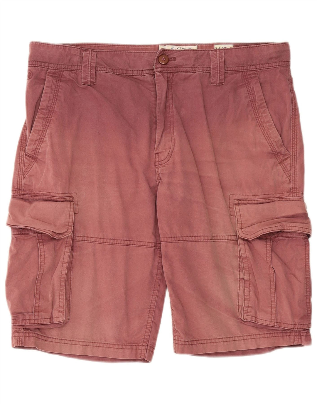 Pantalones cortos cargo para hombre Fat Face W34 Algodón rojo grande
