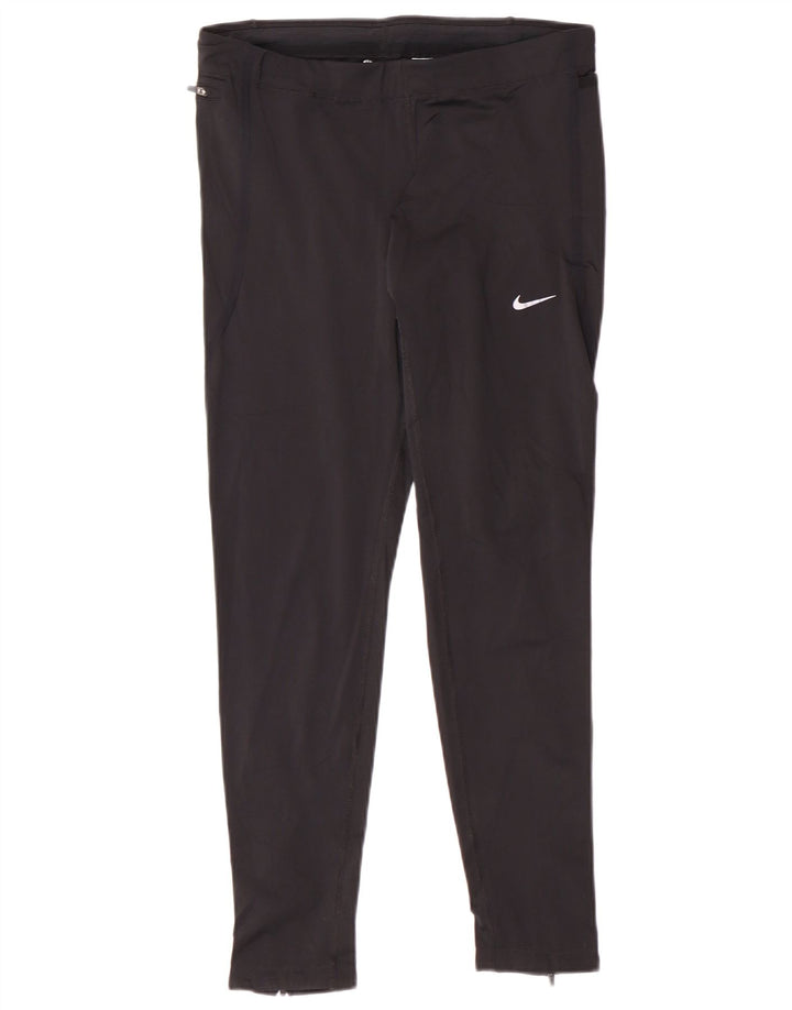 Nike Leggings Dri Fit para mujer UK 12 Mediano Negro Poliéster