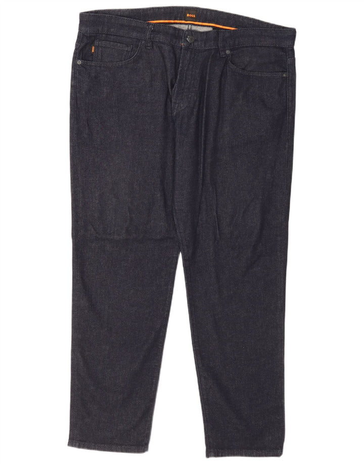 Vaqueros Hugo Boss Hombre Slim W38 L32 Algodón Azul Marino