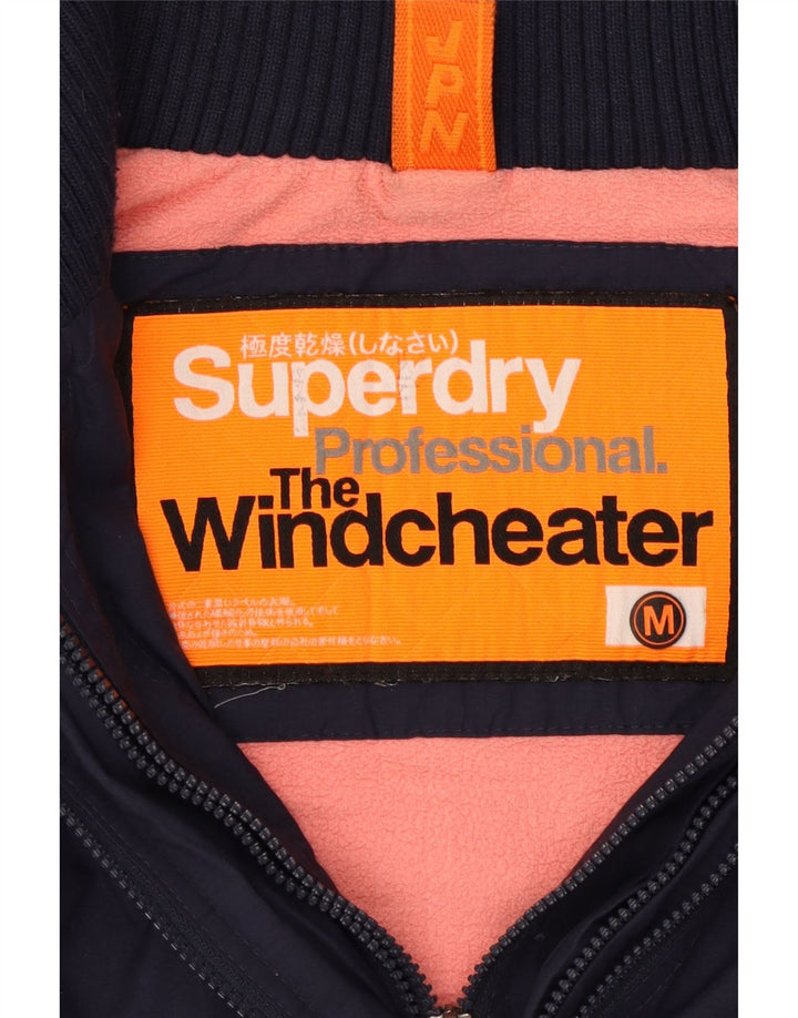 Superdry Chaqueta Cortavientos The Windcheater para Mujer UK 44 Azul Marino Mediano