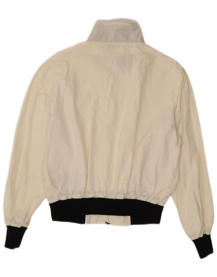 Refrigiwear Chaqueta bomber extragrande para mujer UK 10 Small White Colourblock