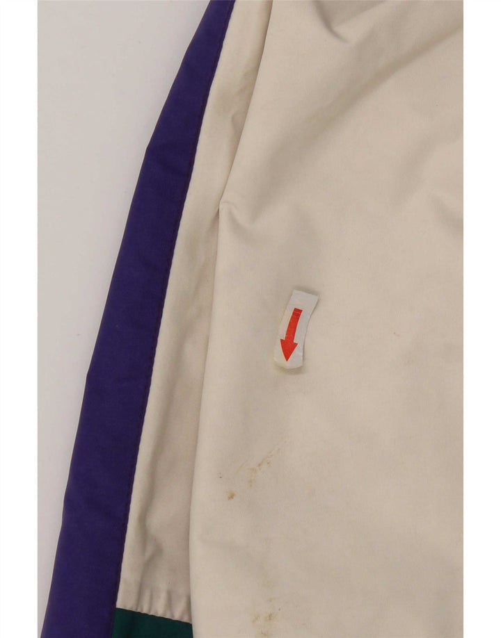 Henri Lloyd Chaqueta impermeable para mujer UK 40 Large Multicolor Colorblock