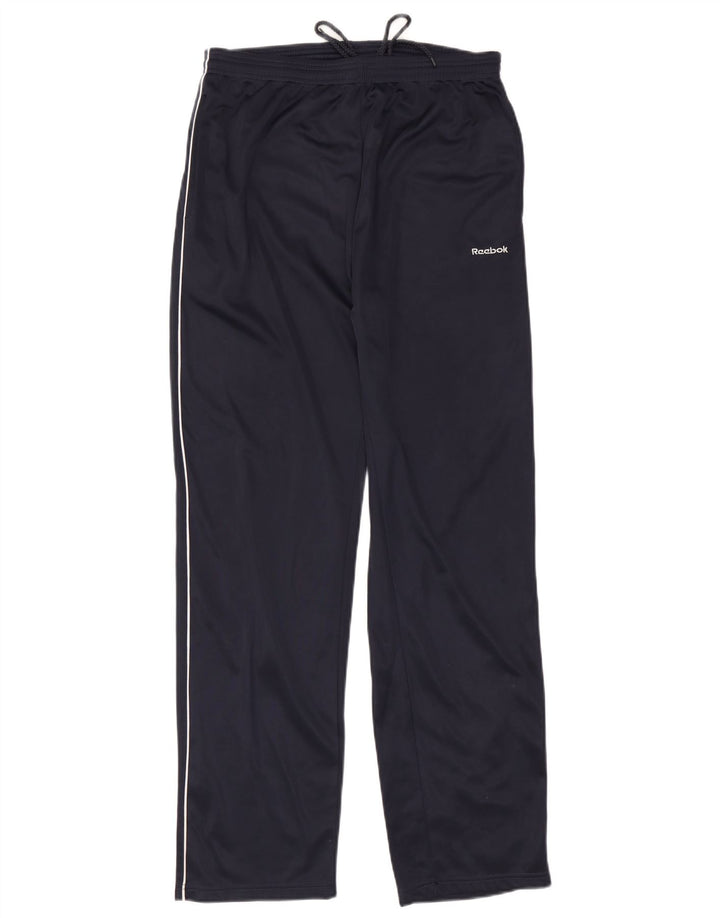 Pantalón de Chándal Reebok Hombre XL Azul Marino Poliéster