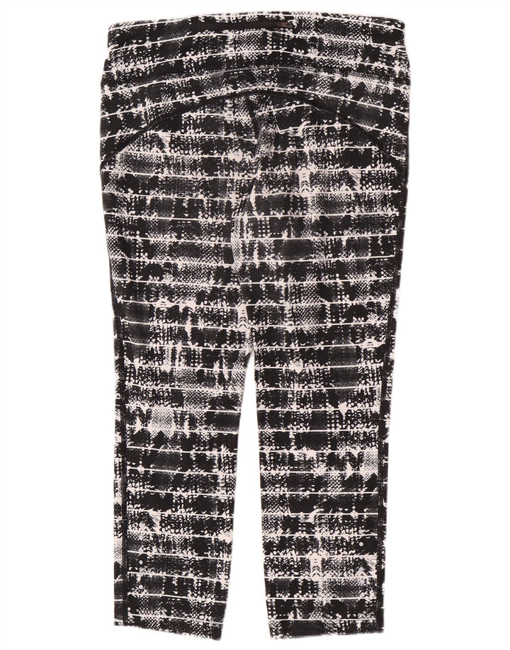 Nike Leggings capri para mujer UK 12 Mediano Negro Geométrico Poliéster