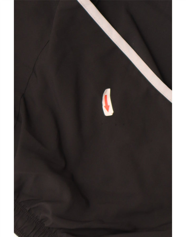 Pantalones cortos deportivos Nike para mujer medianos W28 L12 poliéster color block negro