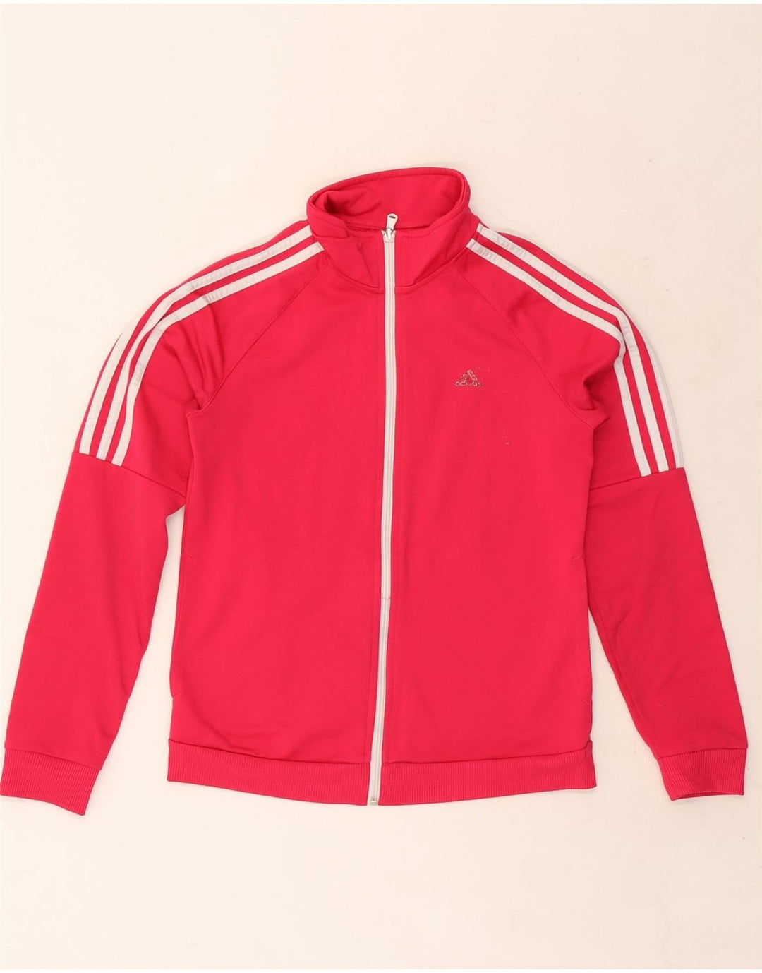 ADIDAS Chaqueta de chándal para mujer UK 4/6 XS Rosa Poliéster