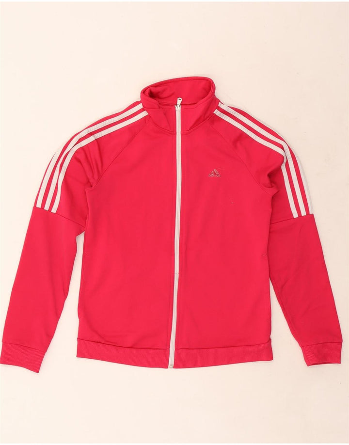 ADIDAS Chaqueta de chándal para mujer UK 4/6 XS Rosa Poliéster