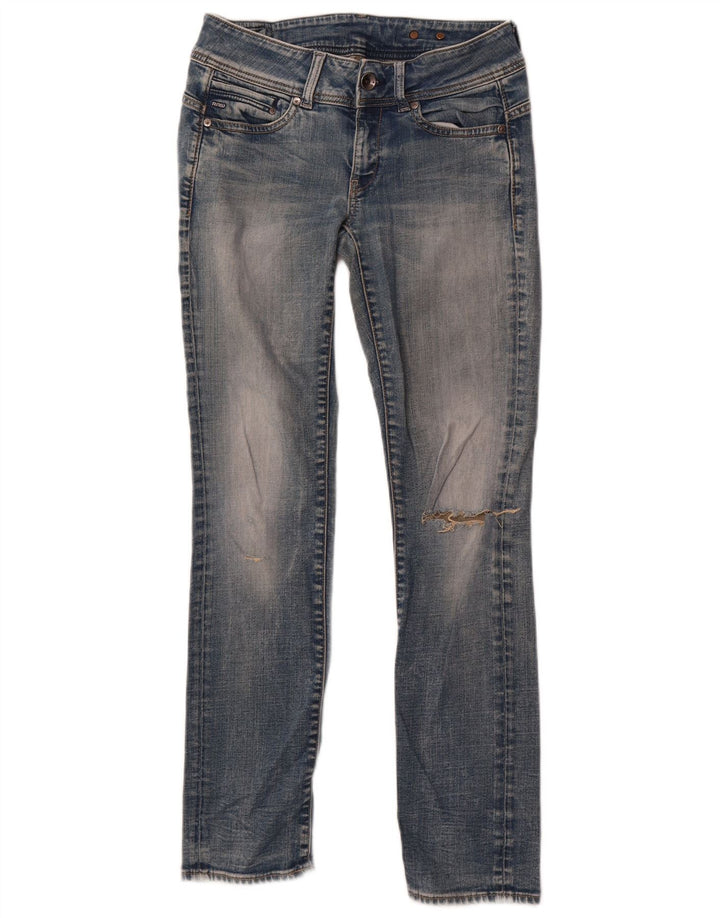 Jeans Ajustados Desgastados W30 L31 Azul | G-Star Mujer