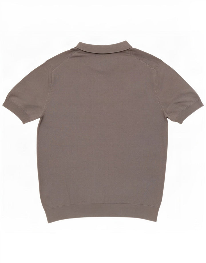 Zara Polo Hombre Lyocell Gris Grande