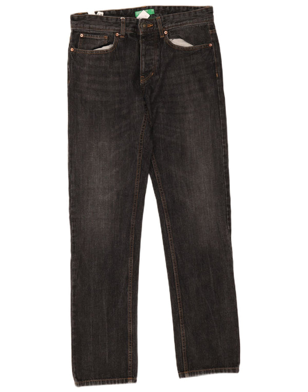 Vaqueros Slim Hombre Benetton W31 L32 Gris