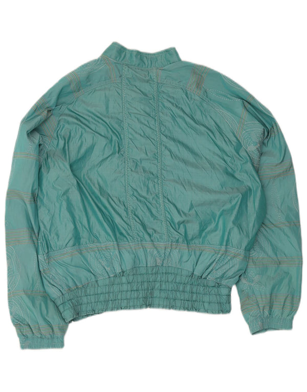 Chaqueta superior de chándal para mujer Ellesse IT 44 Algodón paisley verde medio