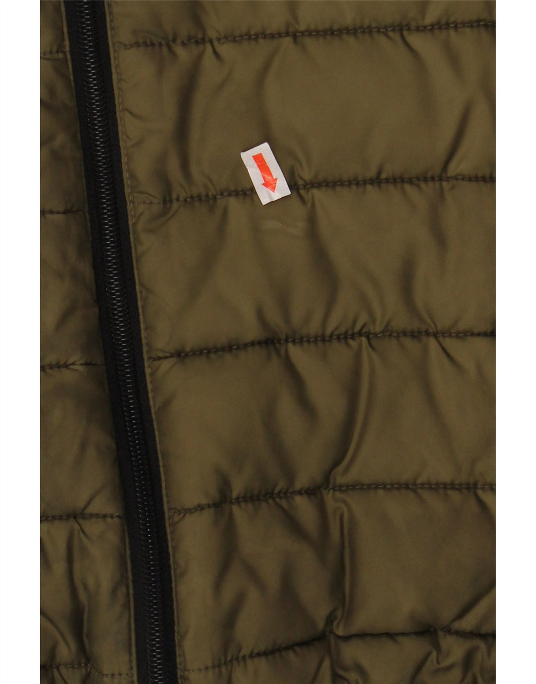 Ellesse Chaqueta acolchada para hombre UK 36 Small Caqui Poliéster