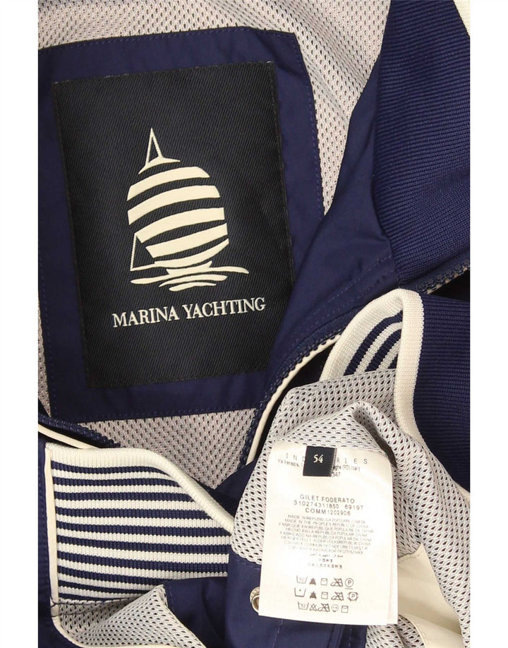 Marina Yachting Chaleco Hombre IT 54 2XL Azul Marino Poliéster