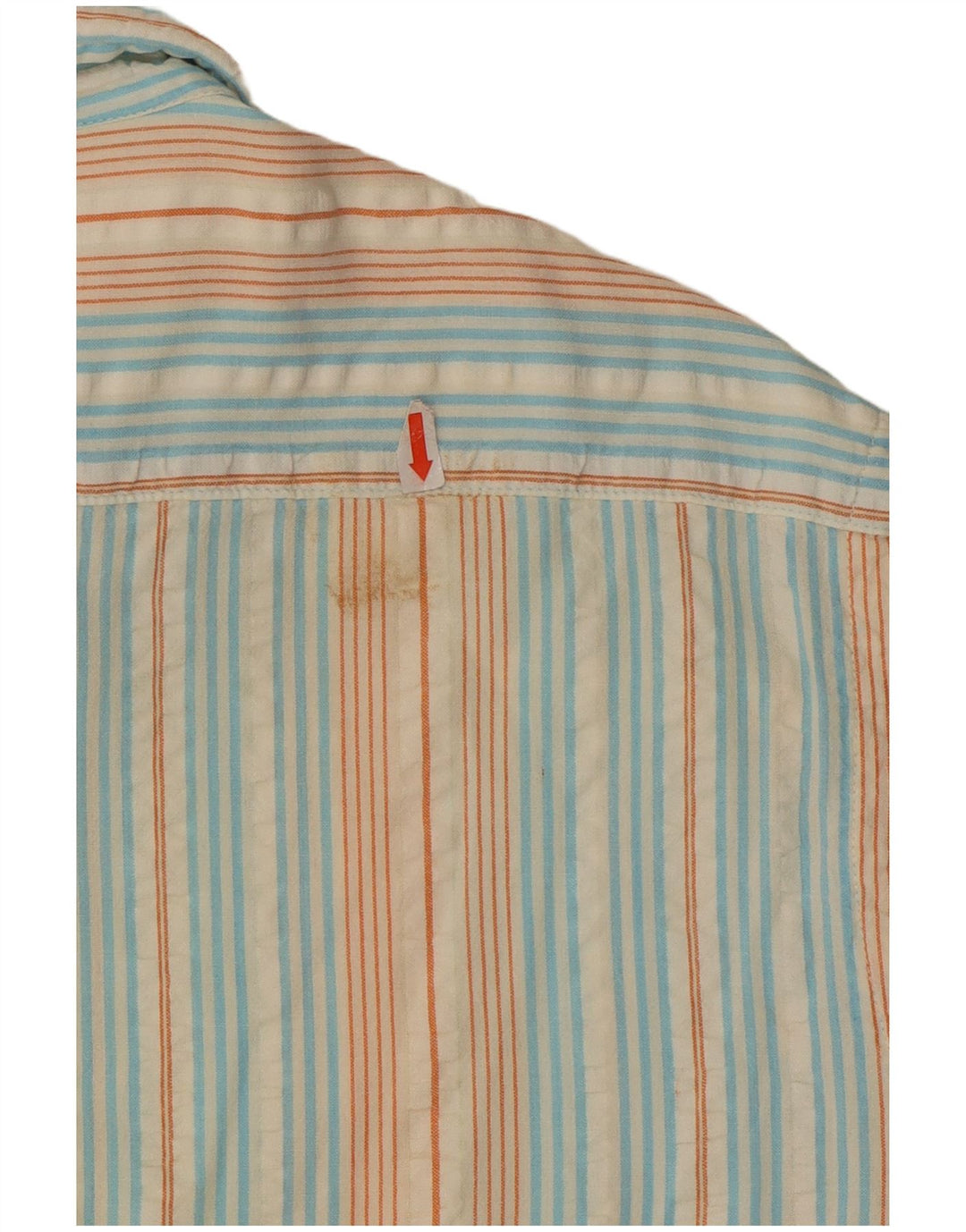 Camisa Diadora Hombre Grande Algodón Rayas Multicolores