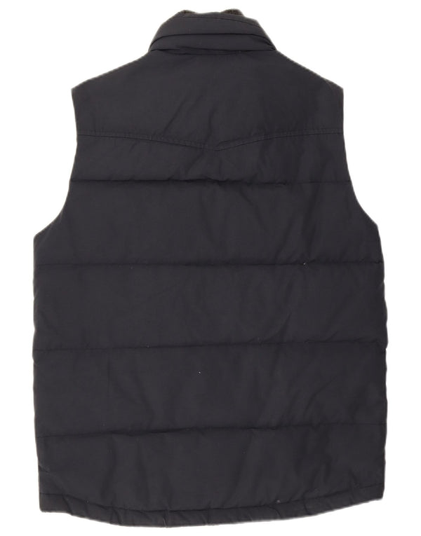 Tommy Hilfiger Chaleco acolchado para hombre UK 36 Small Azul marino Algodón