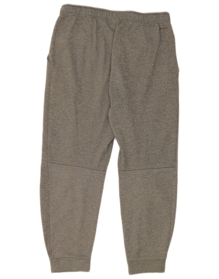 Nike Hombre Dri Fit Chándal Pantalones Joggers Grande Gris Poliéster