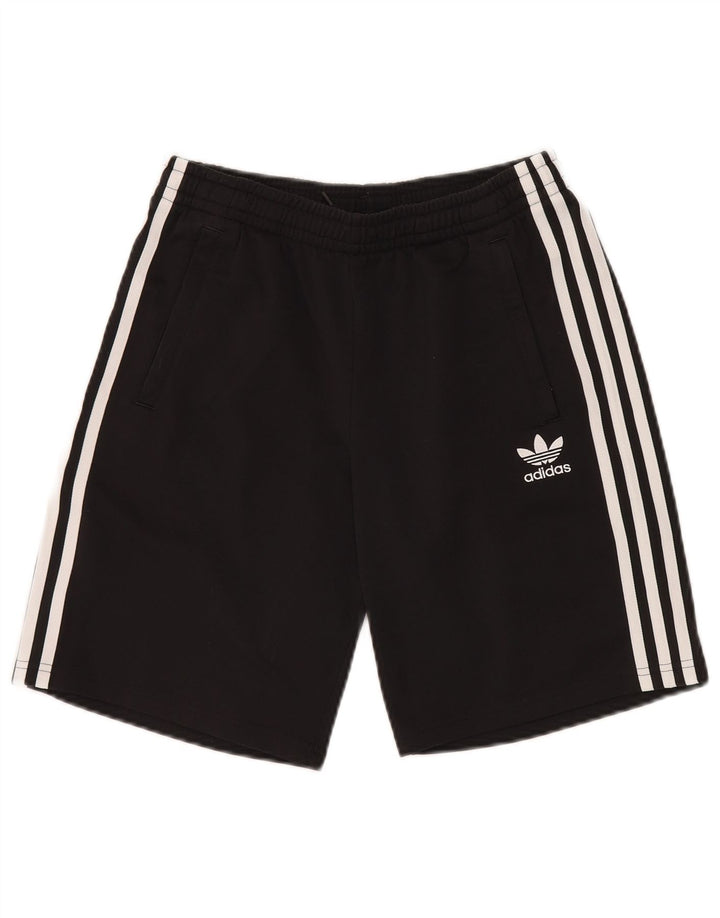 Adidas Pantalón corto deportivo para niño 13-14 años Negro Poliéster