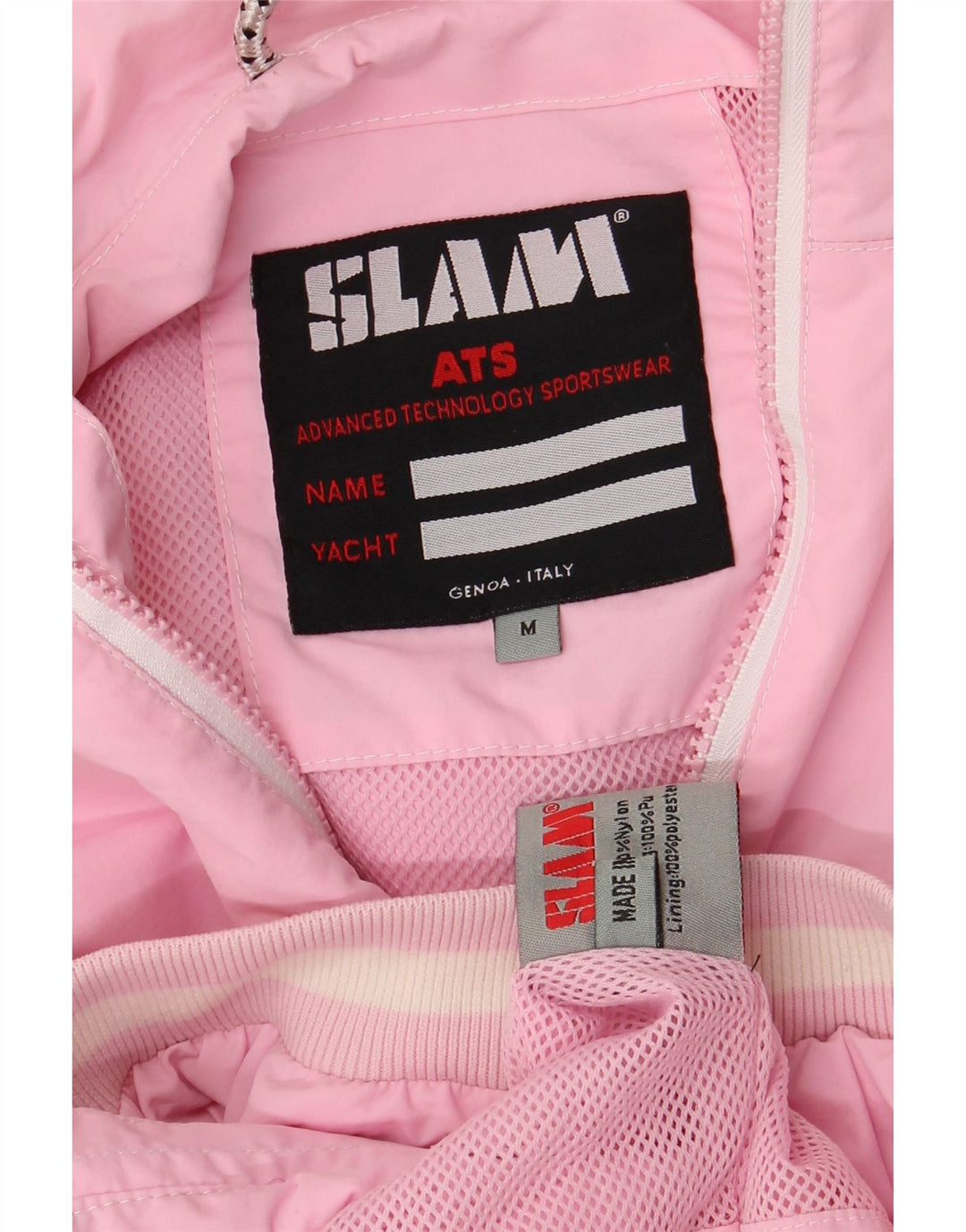 SLAM Chaqueta de chándal para mujer UK 44 Medium Pink Nylon
