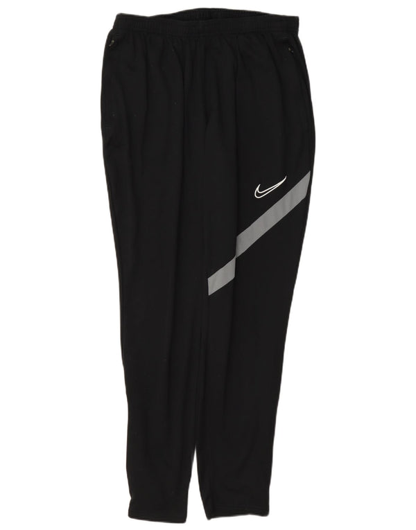 Nike - Pantalones de chándal Dri Fit para hombre, tamaño grande, color negro, poliéster