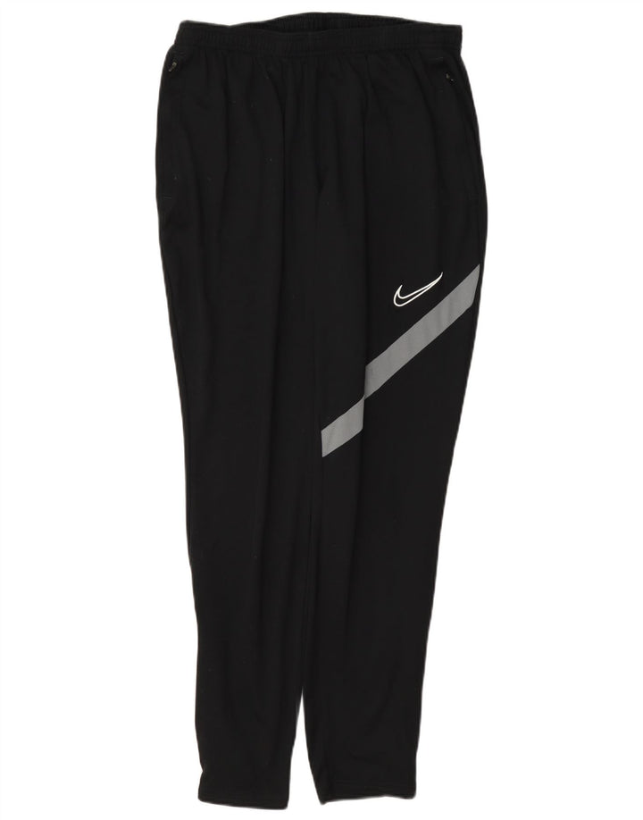 Nike - Pantalones de chándal Dri Fit para hombre, tamaño grande, color negro, poliéster