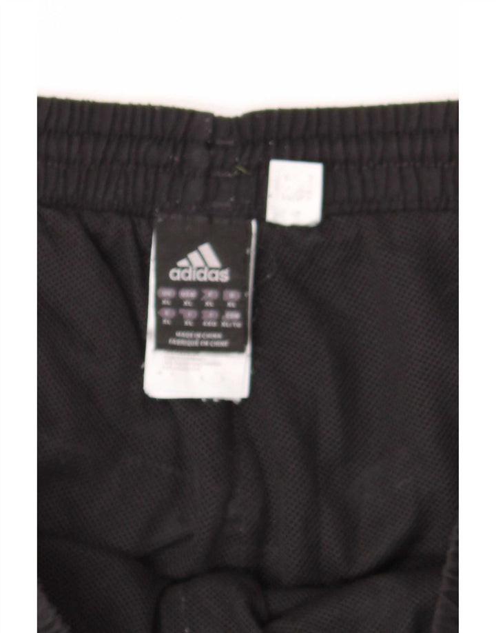 Adidas Pantalones cortos deportivos para hombre XL Negro Poliéster