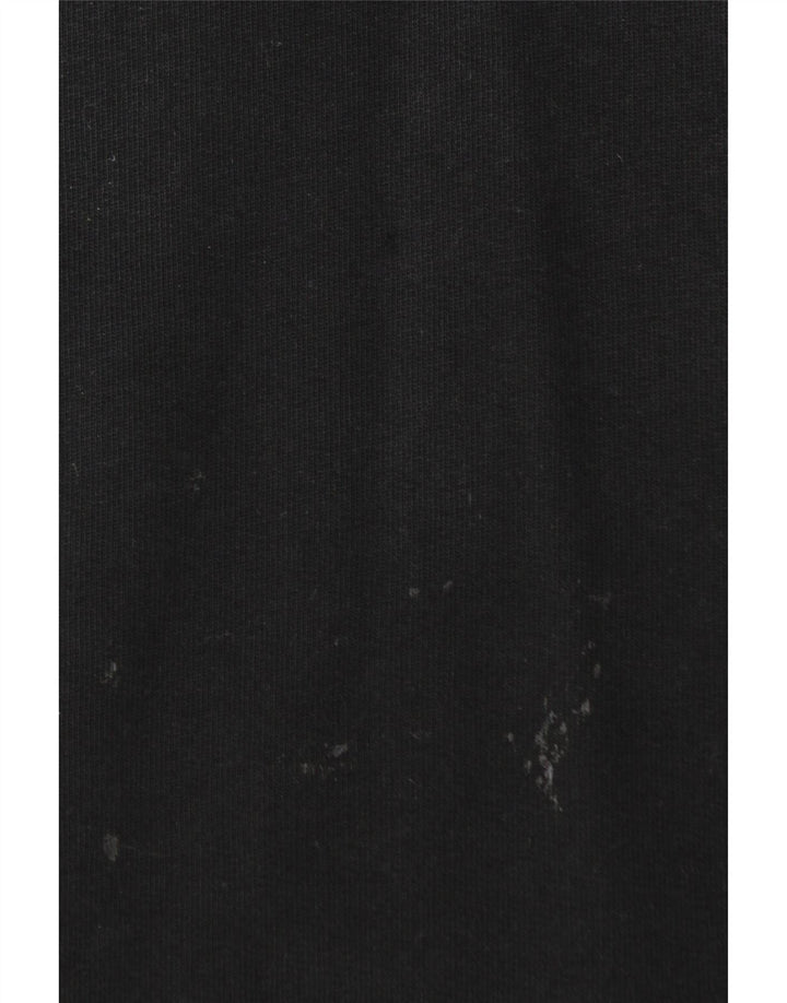 THE NORTH FACE Jersey con capucha gráfica para hombre Algodón negro mediano