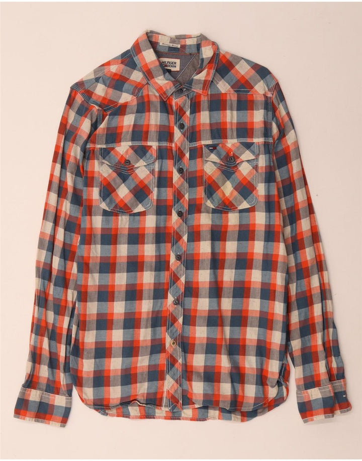 Camisa Tommy Hilfiger Hombre Medium Multicolor Check Cotton